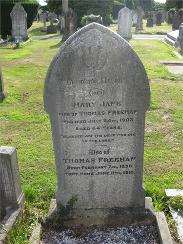 Grave of Mary and Thomas